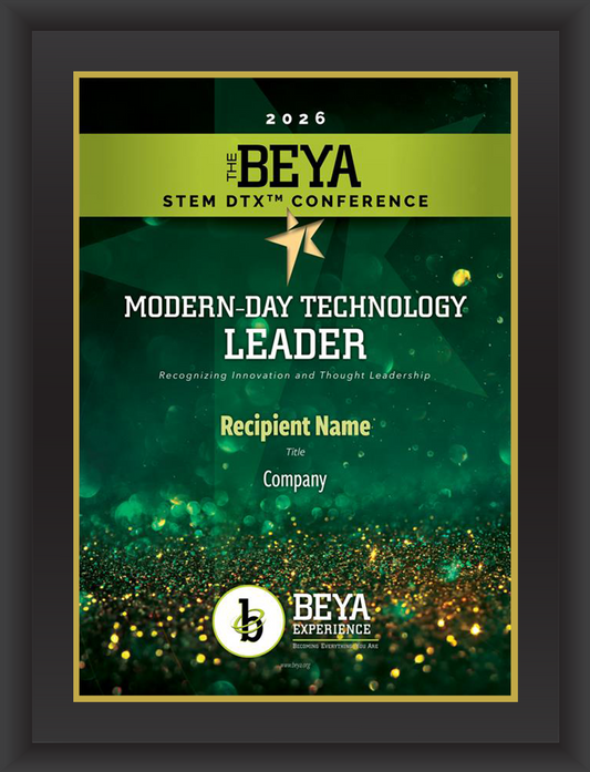 2026 Modern-Day Technology Leader Plaque